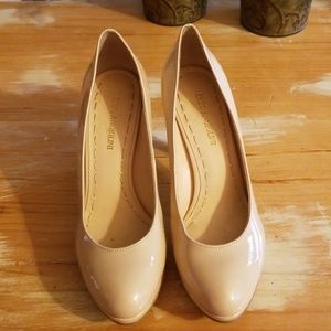 Enzo Angiolini patent leather heels...wedding shoe